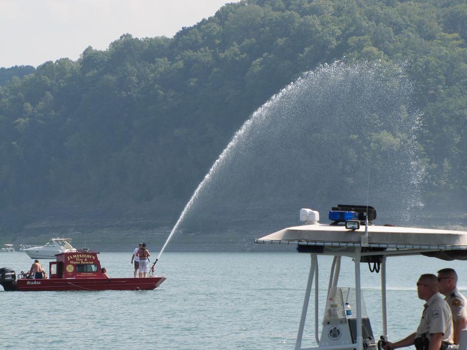 Jamestown fireboat