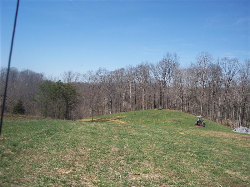 March 09 from middle of property back to COE point,overlooking Caney Creek.Lake is to the right of the photo..shown in next picture