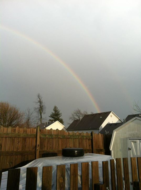 Another double rainbow pic by my friend Drew