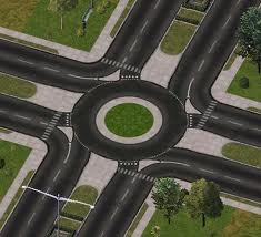 Roundabout with designated right turn lanes.jpg