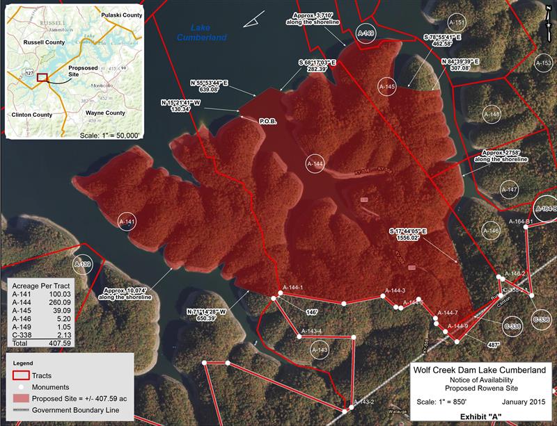 Proposed Rowena Site