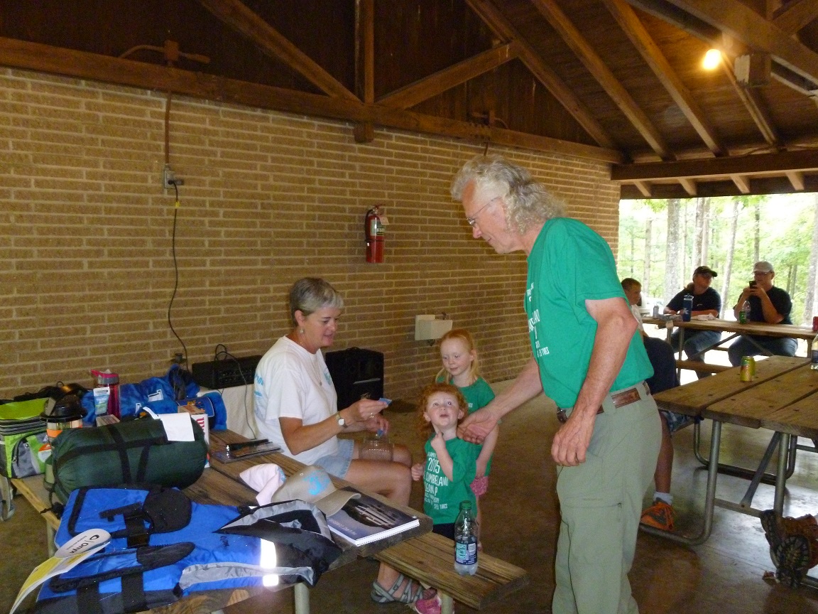 Picnic Raffle Prizes and little helpers.JPG